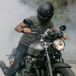 Casque intégral DMD Seventyfive Noir Mat