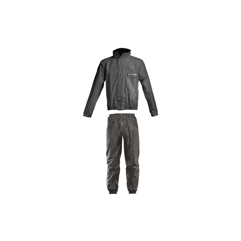 Acerbis Set De Pluie Rain Suit Logo Noir