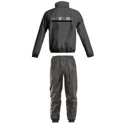 Acerbis Set De Pluie Rain Suit Logo Noir