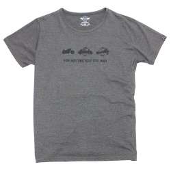 MOTO ELEVEN T-SHIRT - RIVERSIDE DARK GRIS MELANGE