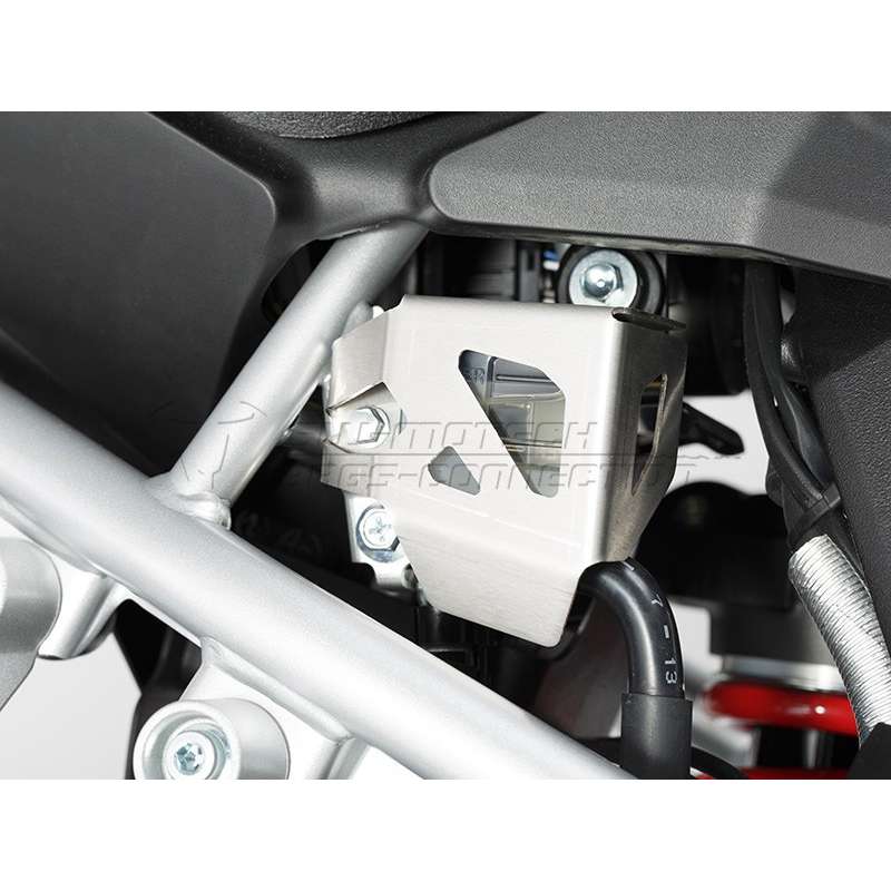 SW-MOTECH Protection pour réservoir liquide de frein argent