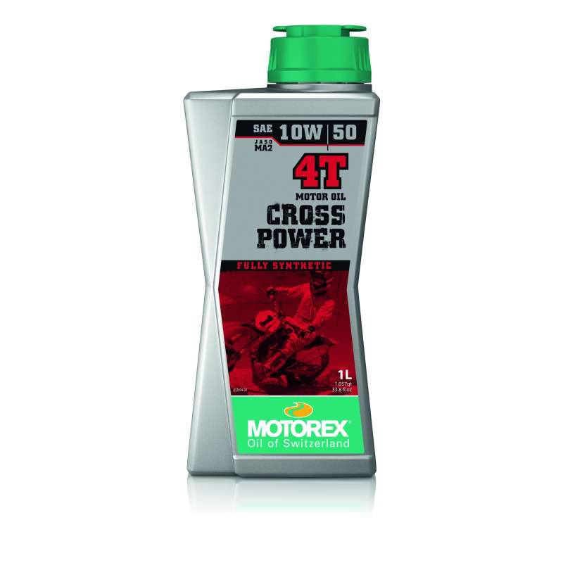 Motorex Huile moteur CROSS POWER 4T SAE 10W/50 MA2