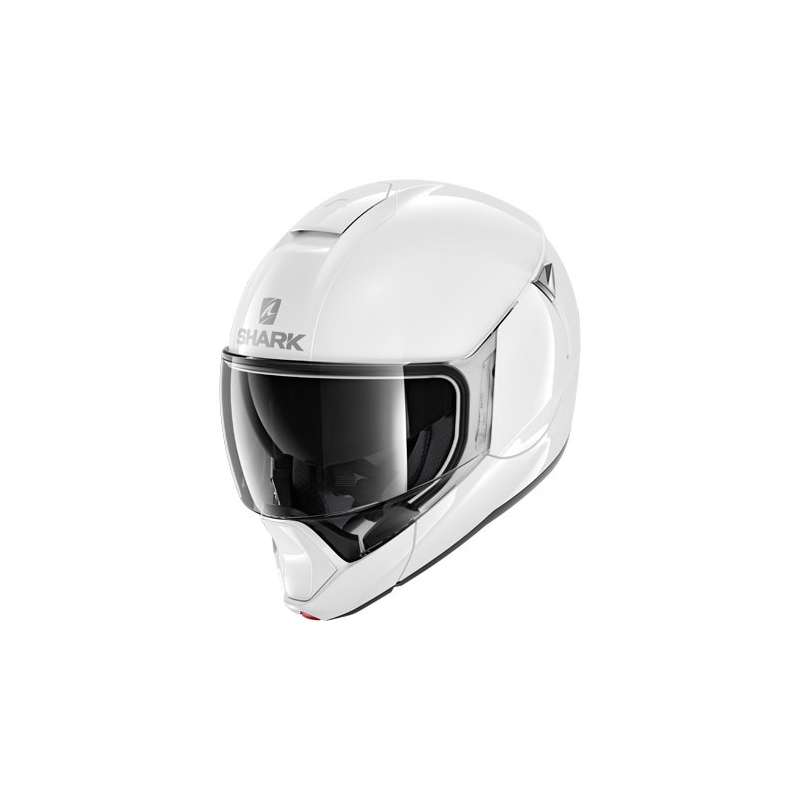 Casque Modulable Shark EVOJET BLANK - blanc azur