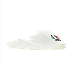 Toit casque AGV court blanc