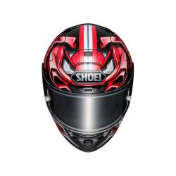 Casque intégral Shoei X-Spirit III Aerodyne TC-1 noir-rouge-blanc