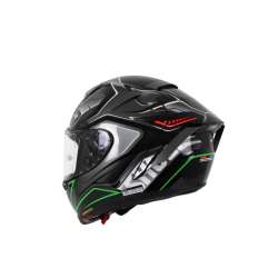 Shoei Integralhelm X-Spirit III Aerodyne TC-4 schwarz-chrom-grün