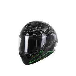 Shoei Integralhelm X-Spirit III Aerodyne TC-4 schwarz-chrom-grün