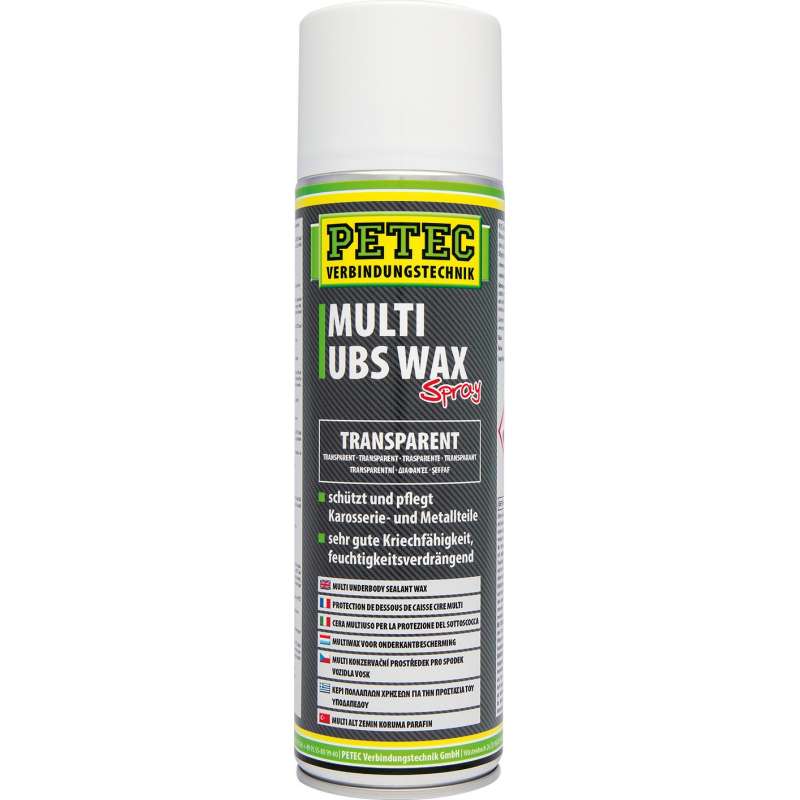 PETEC Protection de dessous de caisse cire multifonctionnelle 500ml