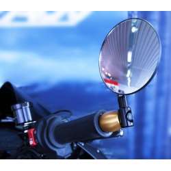 MOTACC Rétroviseur embouts de guidon E4 noir 40mm