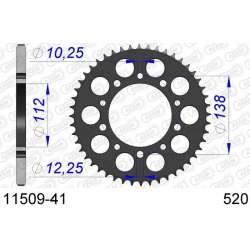 DC AFAM Couronne Aluminium 520 (41 dents)