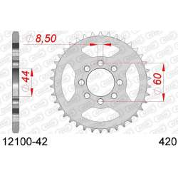 DC AFAM Couronne Inox 420 (42 dents)