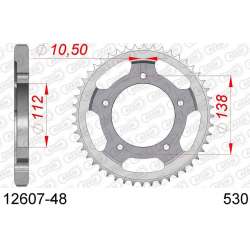 DC AFAM Couronne Inox 530 (48 dents)