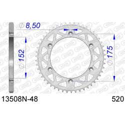 DC AFAM Couronne Aluminium 520 (48 dents)