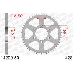 DC AFAM Couronne Inox 428 (50 dents)
