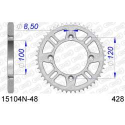 DC AFAM Couronne Aluminium 428 (48 dents)
