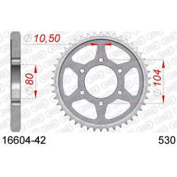 DC AFAM Couronne Inox 530 (42 dents)