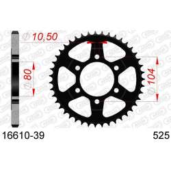 DC AFAM Couronne Inox 525 (39 dents)