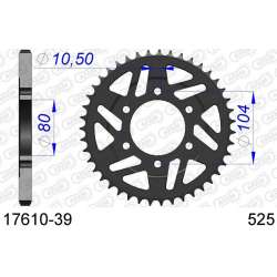 DC AFAM Couronne Aluminium 525 (39 dents)
