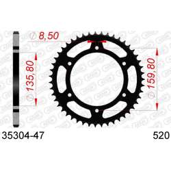 DC AFAM Couronne Inox 520 (47 dents)