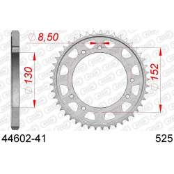 DC AFAM Couronne Inox 525 (41 dents)