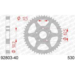 DC AFAM Couronne Inox 530 (40 dents)
