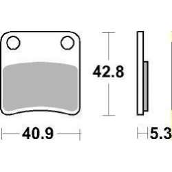 SBS Plaquettes de freins céramique