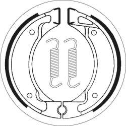 SBS Machoires de freins 2050_Ø 110x25