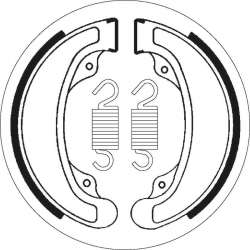 SBS Machoires de freins 2058_Ø 140x40