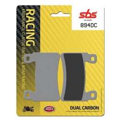 SBS Plaquettes de freins Racing Dual Carbone