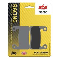 SBS Plaquettes de freins Racing Dual Carbone