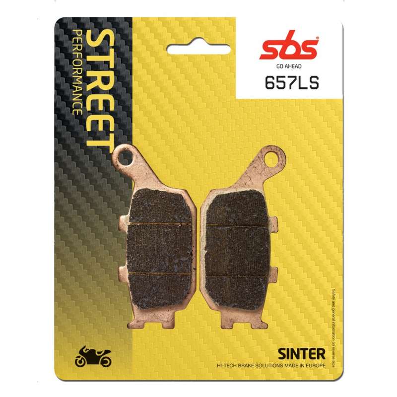 SBS Plaquettes de freins route sintérisé arrière