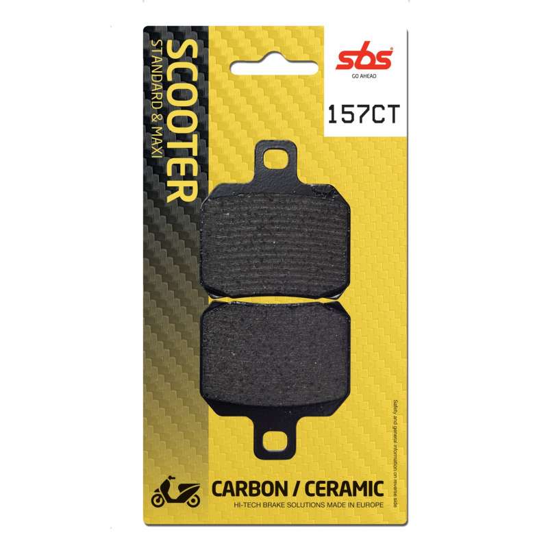 SBS Plaquettes de freins Scooter Carbontech