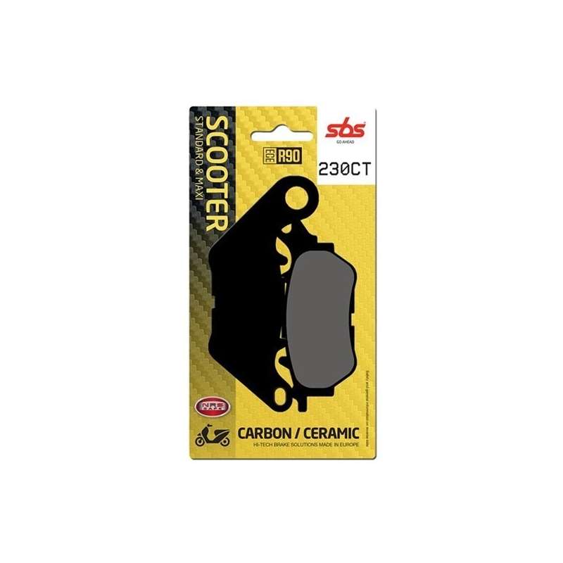SBS Plaquettes de freins Scooter Carbontech