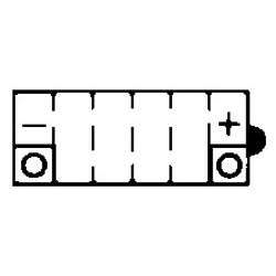Batterie YUASA YB4L-B