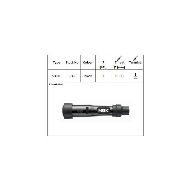 Connecteur de bougie NGK SD01F