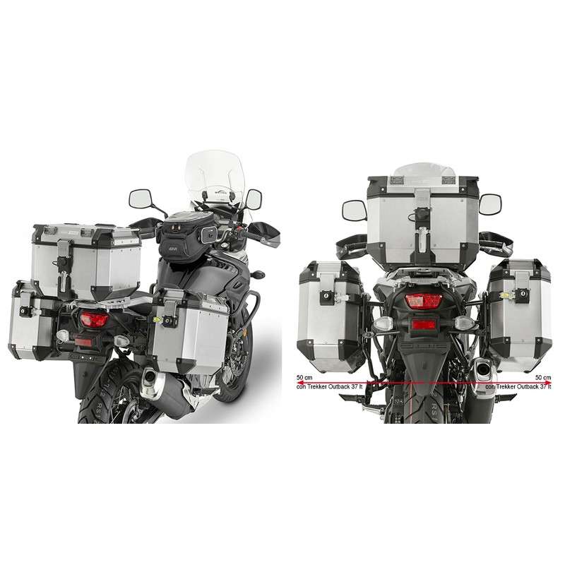 GIVI Support latéraux pour Trekker Outback