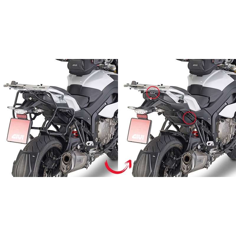 Support latéral GIVI PLXR pour GIVI V35
