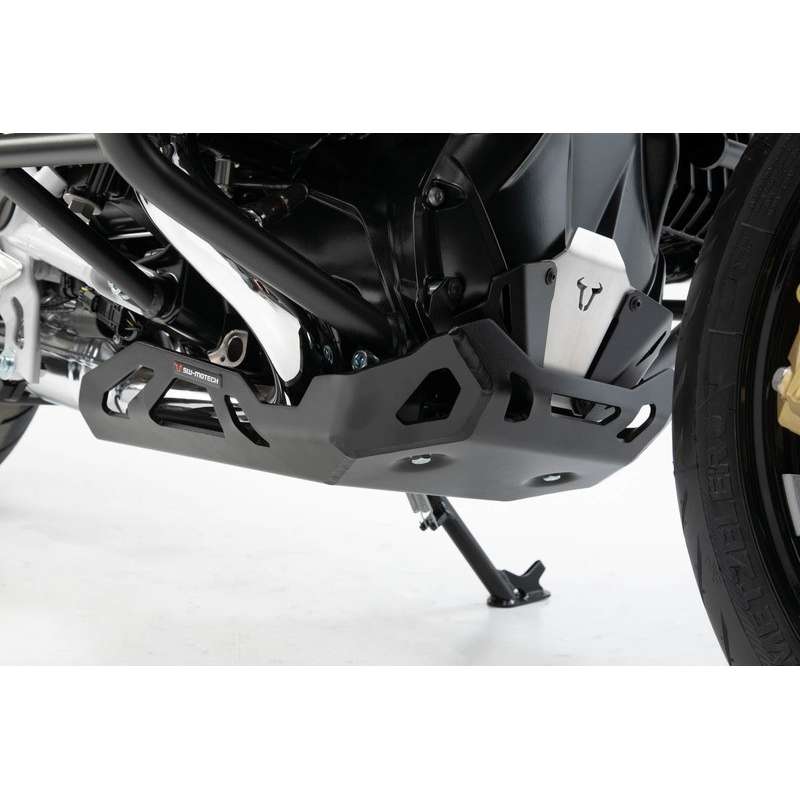SW-MOTECH Plaque de protection moteur noir