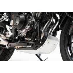 SW-MOTECH Plaque de protection moteur noir-argent