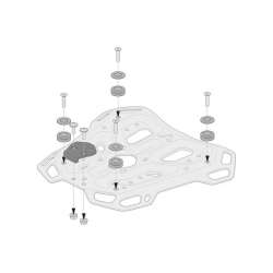 SW-MOTECH Kit dadaptateur Adventure-Rack pour TRAX