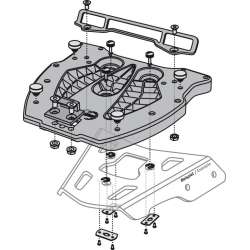SW-MOTECH Plaque de base ALU-RACK SHAD