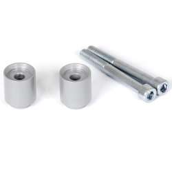 SW-MOTECH Réhaussement de guidon 20mm argent