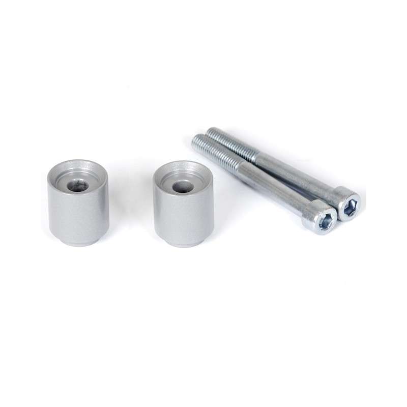 SW-MOTECH Réhaussement de guidon 20mm argent
