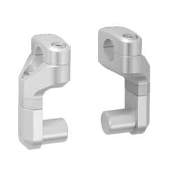 SW-MOTECH Déport guidon variable pour guidon 22mm argent