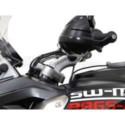 SW-MOTECH Déport guidon guidon 28mm argent