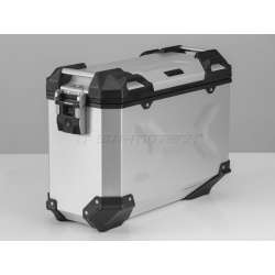 SW-MOTECH TRAX Adventure argent gauche 37 litres