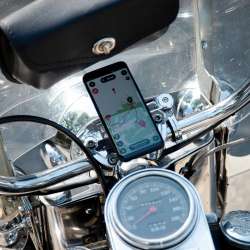 SP-Connect Fixation de Moto Pro chrom