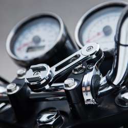 SP-Connect Fixation de Moto Pro chrom