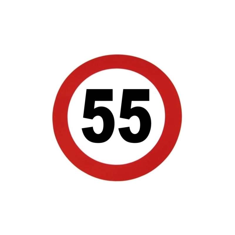 MOTOCHIC Autocollant de vitesse 55 km/h