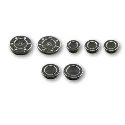 Highsider CNC Couvercles trous du cadre, SET A pour BMW RnineT 14-16